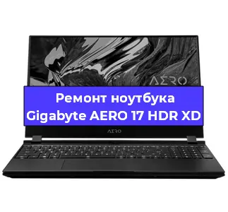 Чистка от пыли и замена термопасты на ноутбуке Gigabyte AERO 17 HDR XD в Волгограде